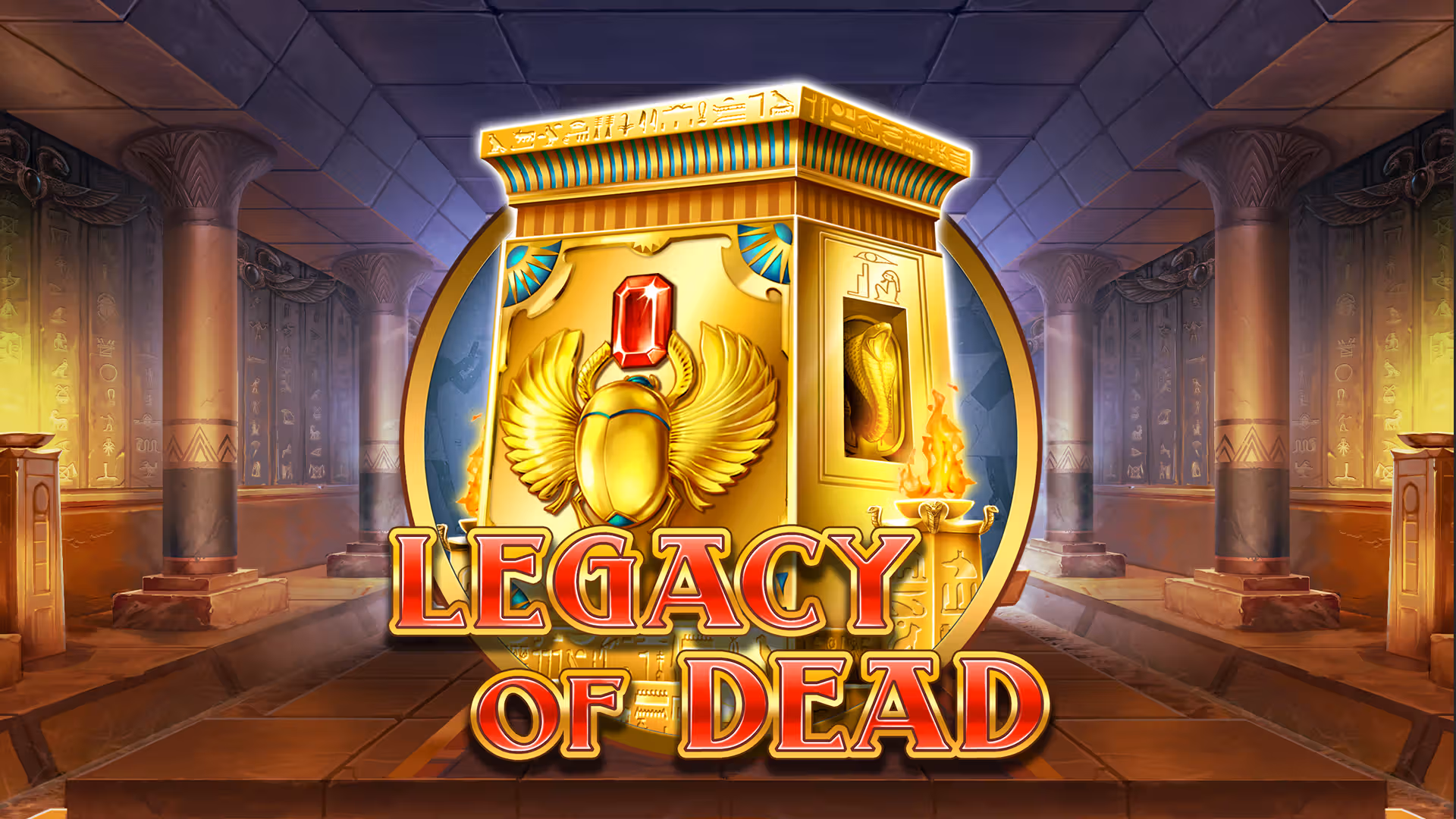 Legacy of Dead de Play'n GO en Arturo Vidal Casino Chile